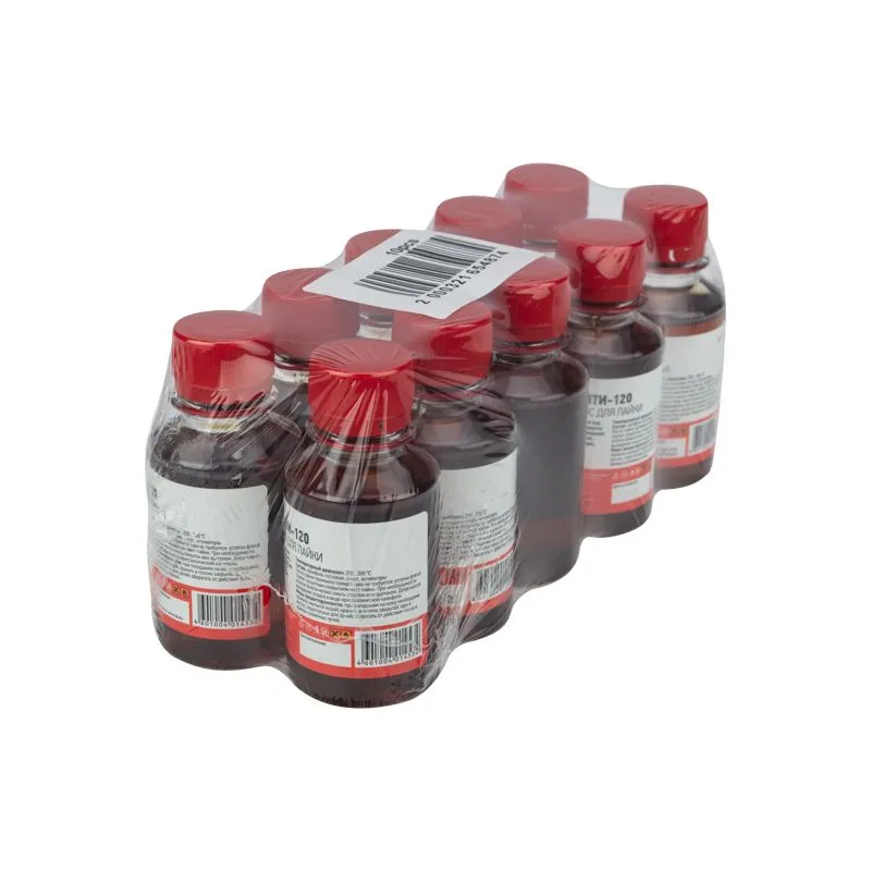 Флюс для пайки, ЛТИ-120, 100мл, флакон REXANT - Фото 5