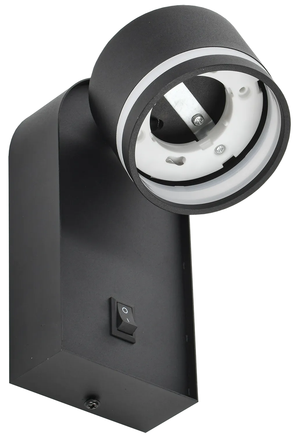 LIGHTING Светильник 4035 накладной настенный под лампу GX53 черный IEK