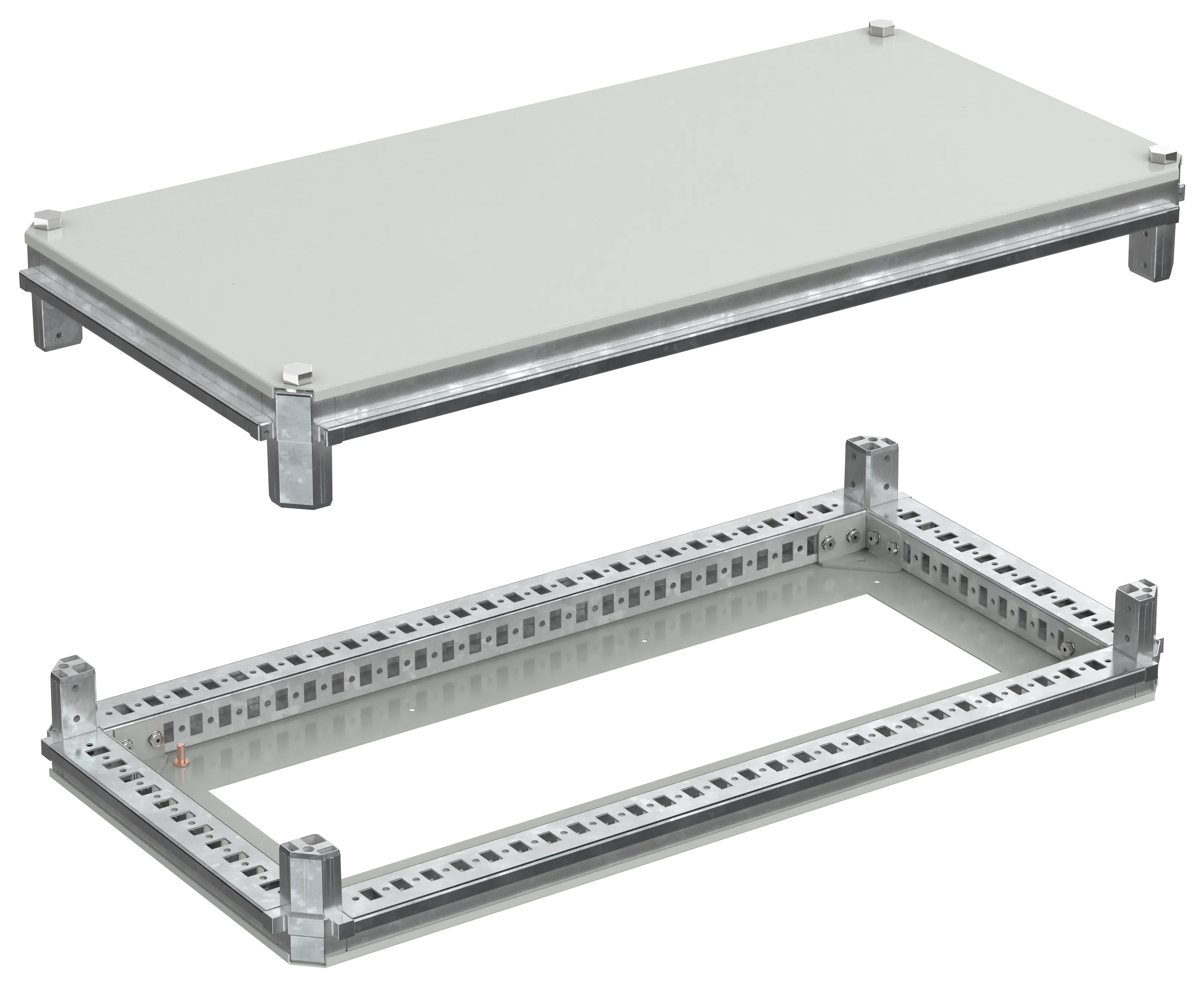 FORMAT Крыша и основание (под фланец) 400х800мм IEK