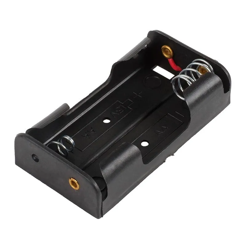 Отсек батарейный BH321, 2xAA (с проводами), 5 штук - Фото 2