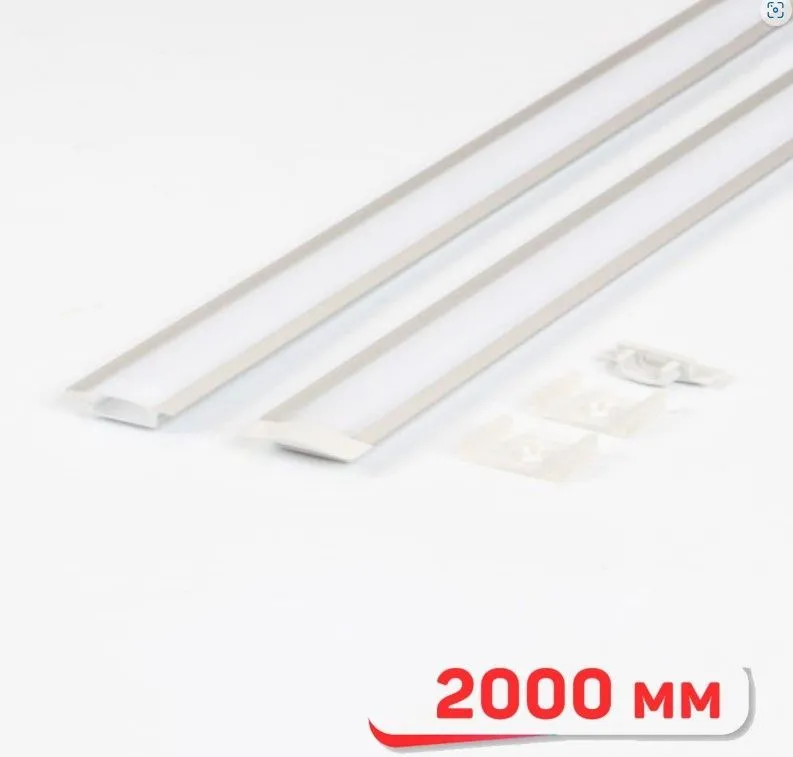 Профиль врезной алюминиевый с экраном GS-2207 Anod L=2m 1291