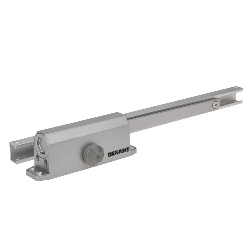 Доводчик дверной со скользящей тягой для установки на дверь весом до 65 кг - Фото 3