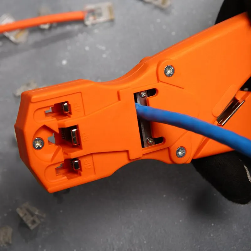 Кримпер HT-468S для обжима 8P8C, 6P6C, 4P4C REXANT - Фото 3