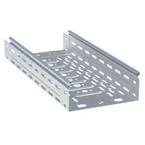 Лоток перф. 100х300x2000-0,8 мм EKF L10030001x2