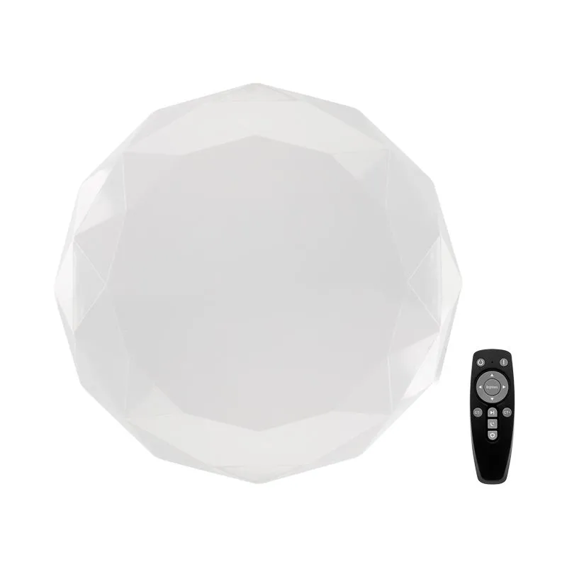 Светильник настенно-потолочный Despina LED 48 Вт 2700-6500 К управление с пульта и выключателя, диммирование, встроенный ночник Extra REXANT 650-1005