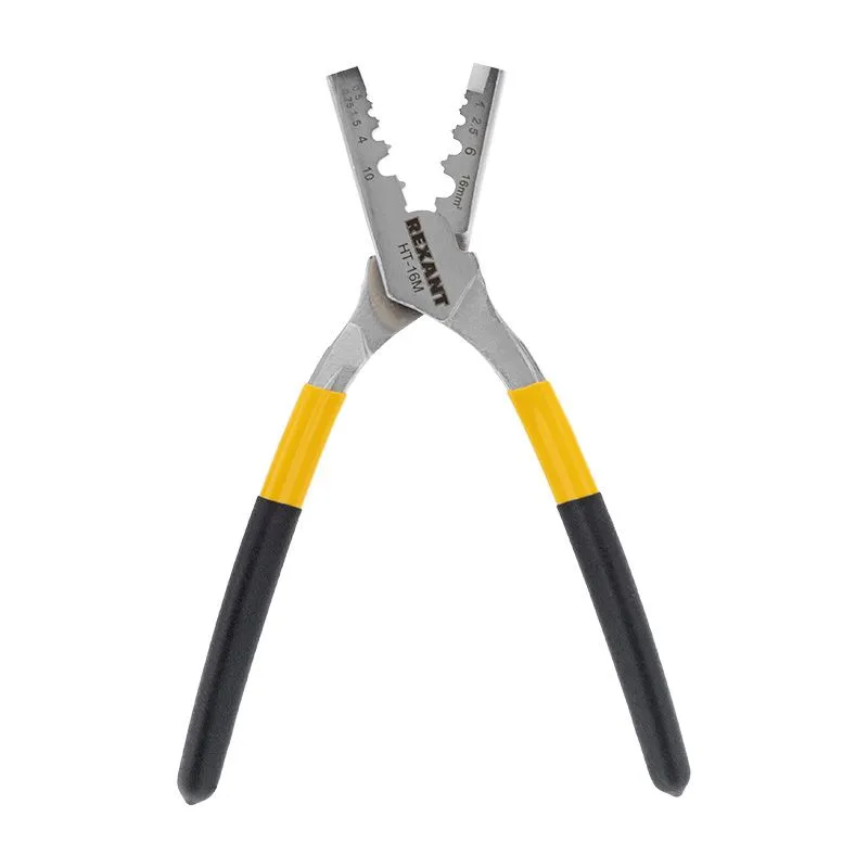 Пресс-клещи HT-16M для обжима втулочных наконечников 0,5-16мм² REXANT - Фото 2