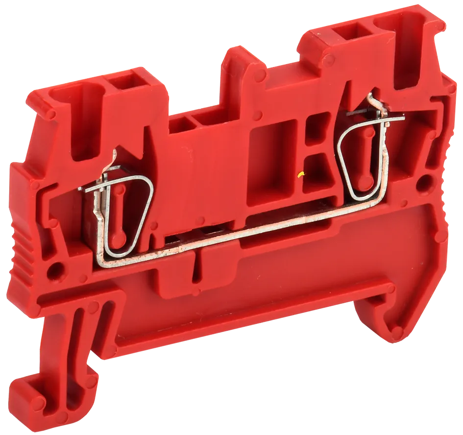 Клемма пружинная КПИ 2в-1,5 17,5А красная IEK