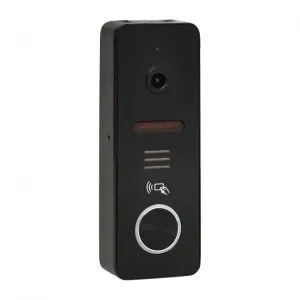 Вызывная видеопанель со счит. ключей CPV-02 чер. 4пр. 1000TVL IP65 EKF int-cpv-02