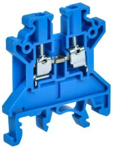 Колодка клеммная CTS 2,5мм2 синяя IEK 