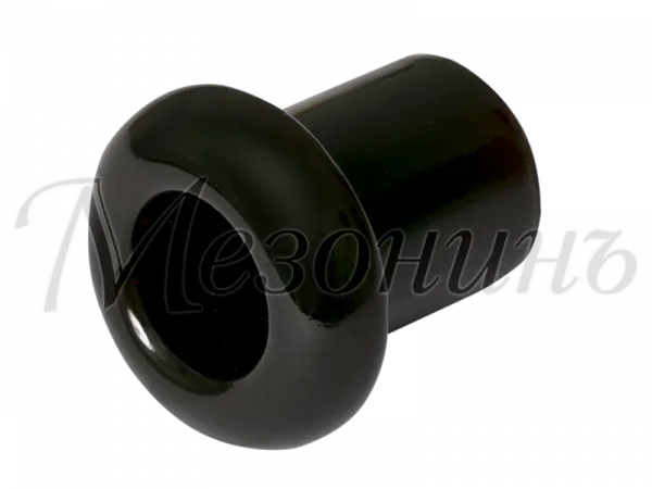 Втулка межстеновая фарфор, цвет - черный (2шт/уп), ТМ "МЕЗОНИНЪ" GE70010-05