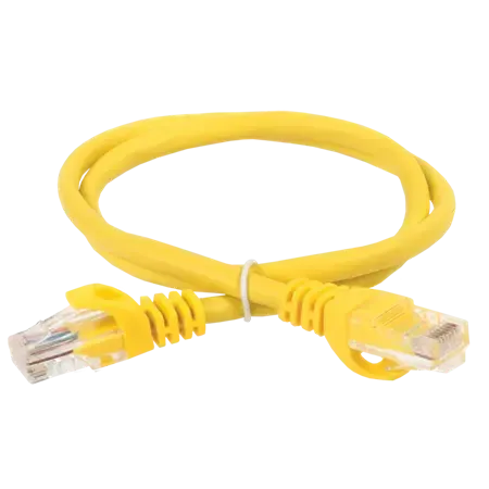 Шнур коммутационный (патч-корд) кат.5Е UTP 2м желтый GENERICA