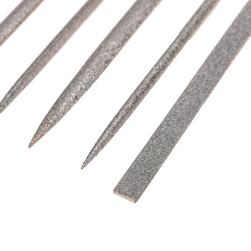 Набор надфилей алмазных 140х70х3мм, 10 шт. KRANZ - Фото 2