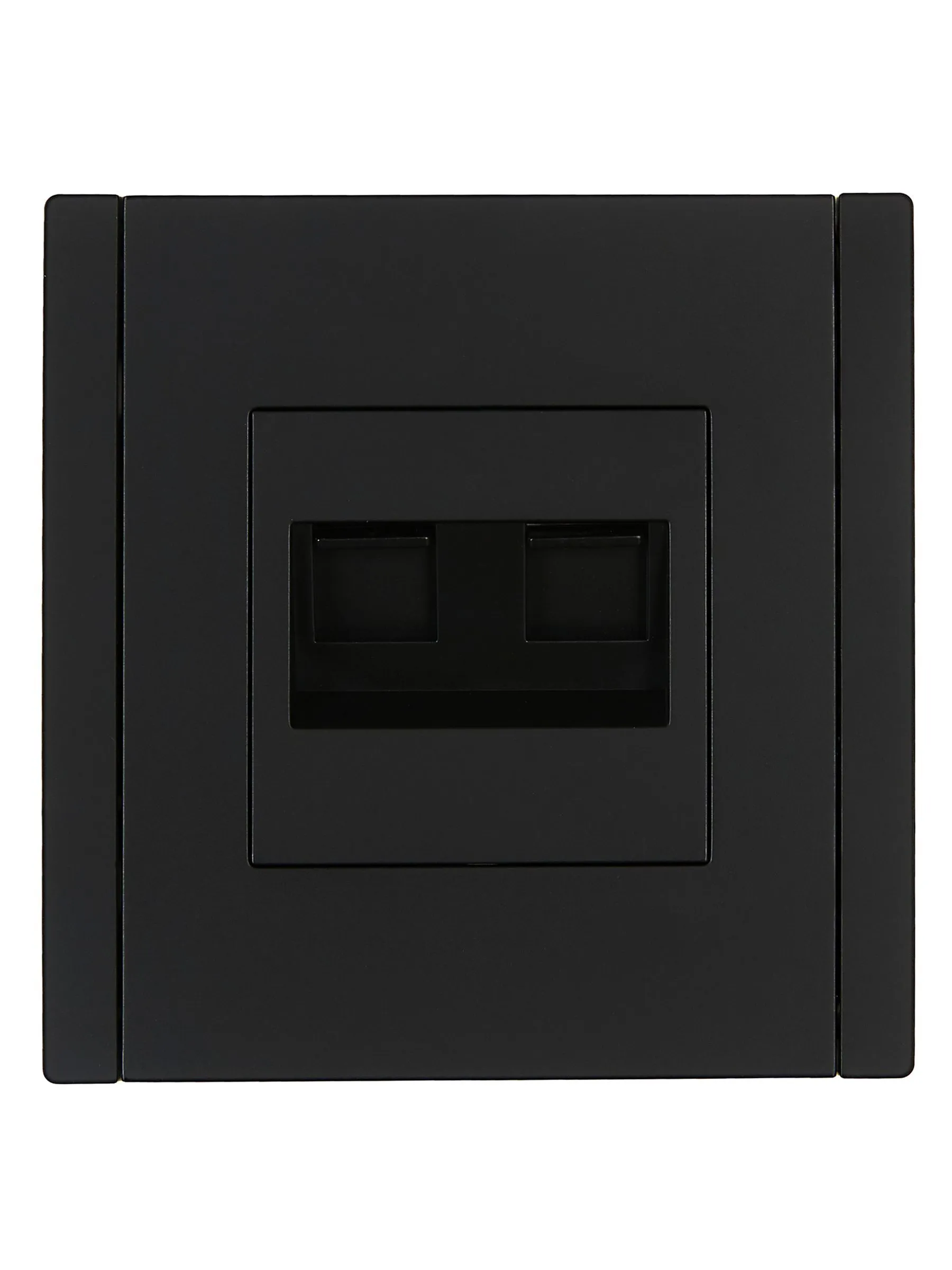 FORTE&PIANO Розетка двойная RJ11+RJ45 кат.5E FP135 черный IEK - Фото 5