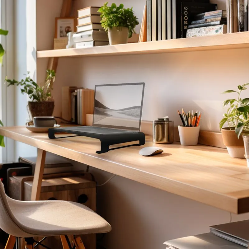 Подставка для ноутбука/монитора черная REXANT - Фото 2