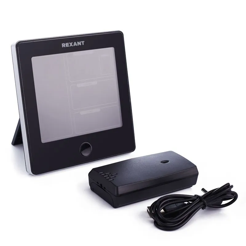 Метеостанция с наружным датчиком REXANT - Фото 4