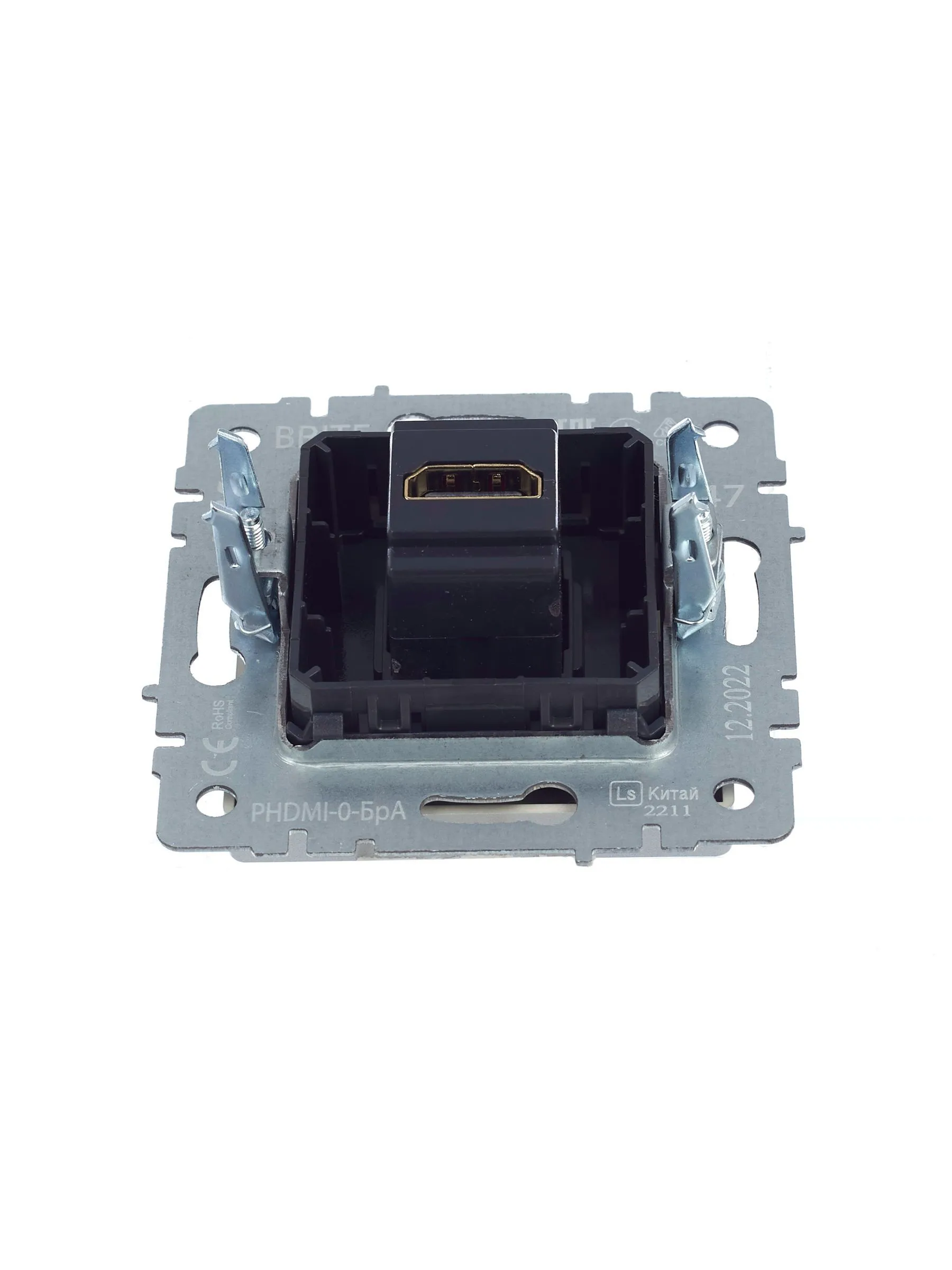 BRITE Розетка HDMI РHDMI-0-БрА алюминий IEK - Фото 8