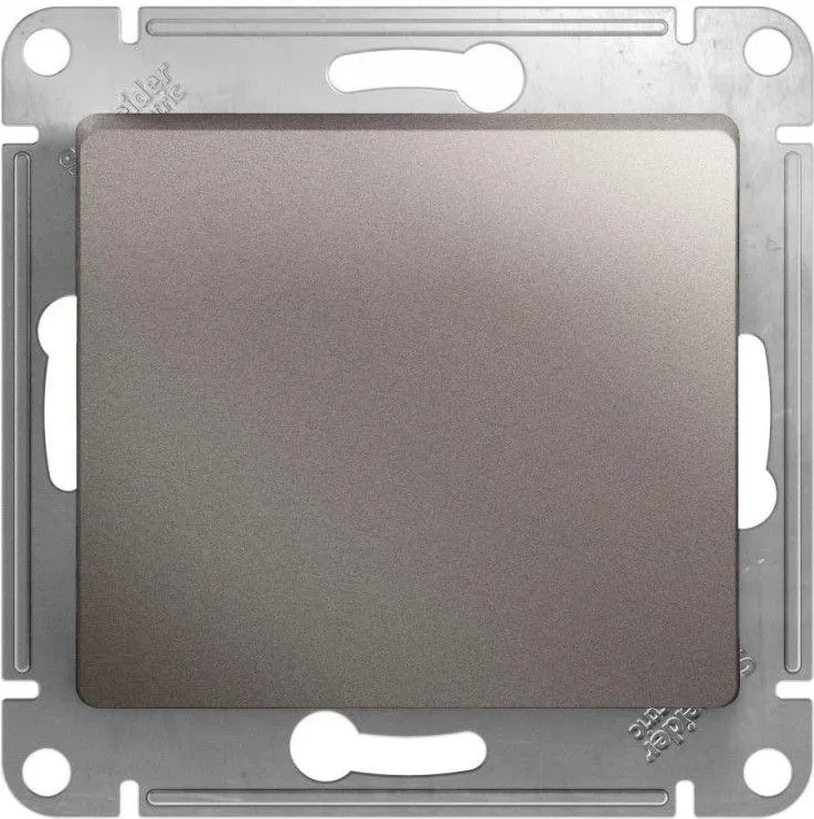 Выключатель 1-кл. СП Glossa 10А IP20 (сх. 1) 10AX механизм платина SE GSL001211