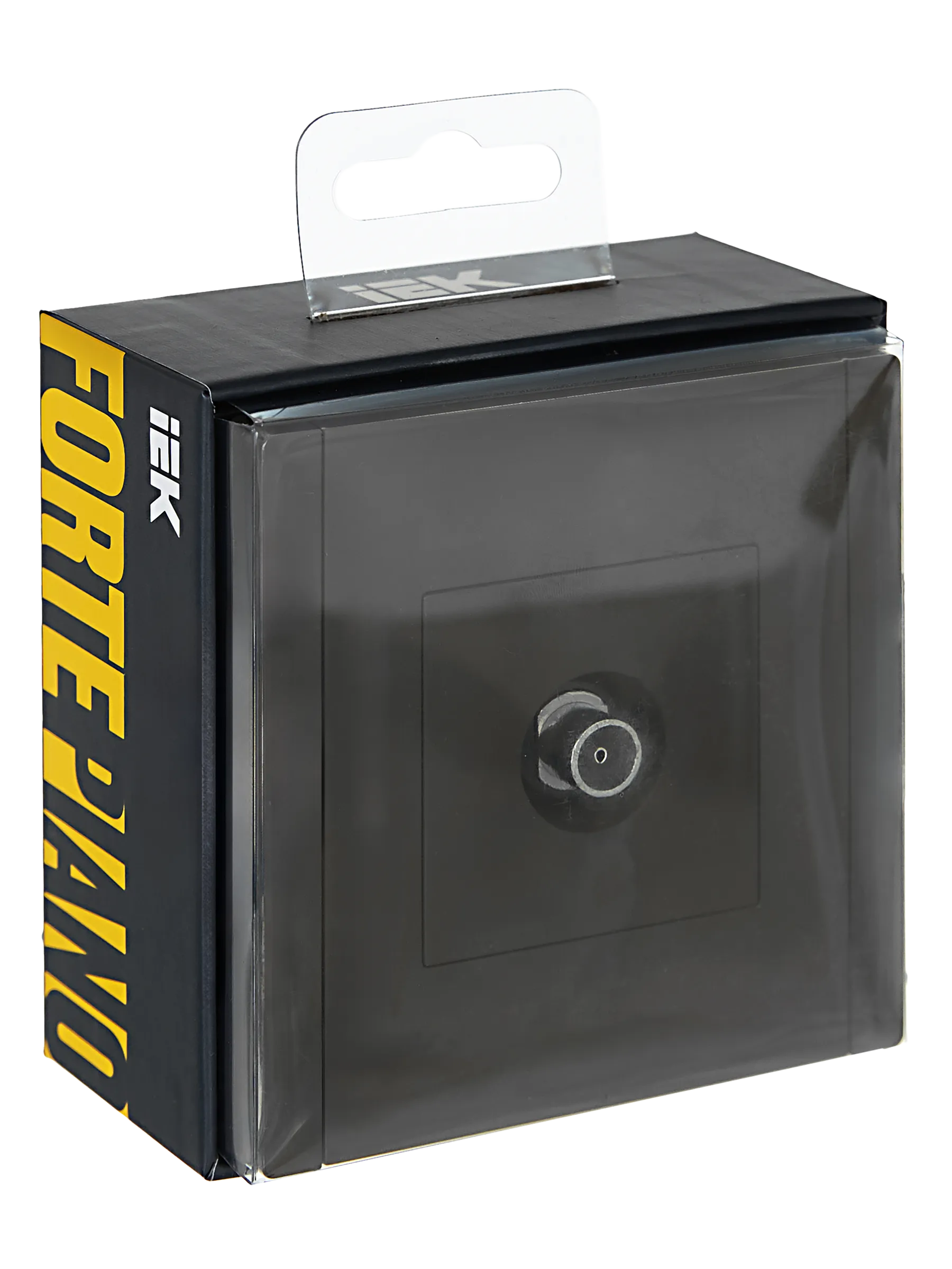 FORTE&PIANO Розетка TV оконечная FP328 серый IEK - Фото 2