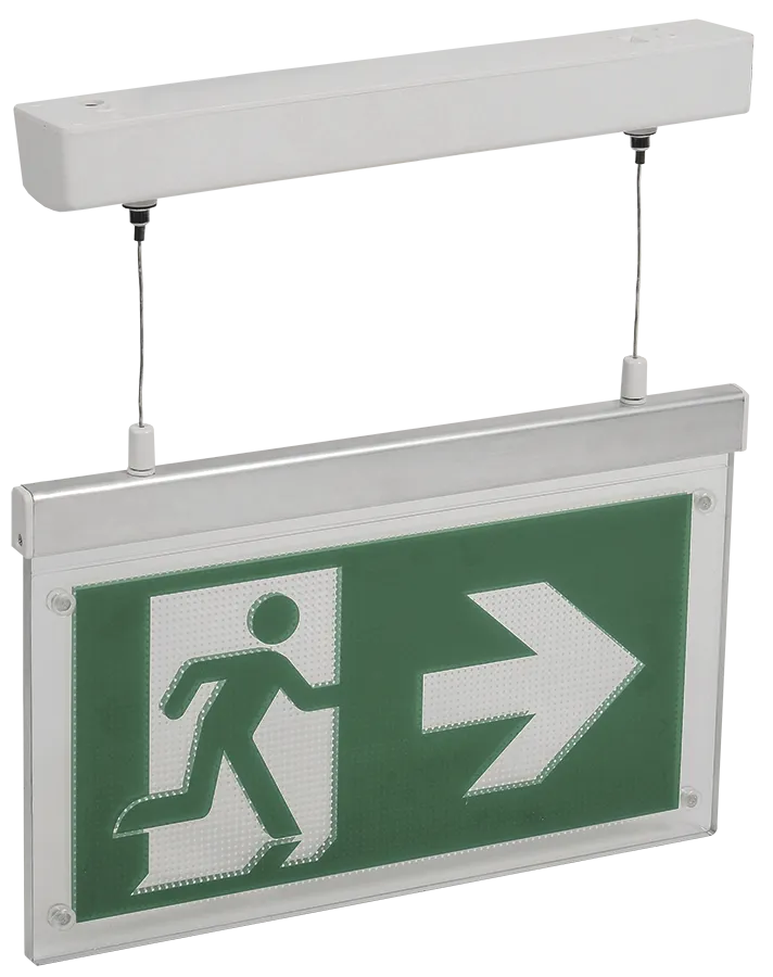LIGHTING Светильник эвакуационный ССА3002 подвесной двусторонний сменный знак 3ч 3Вт IEK LSSA0-3002-3-20-K03