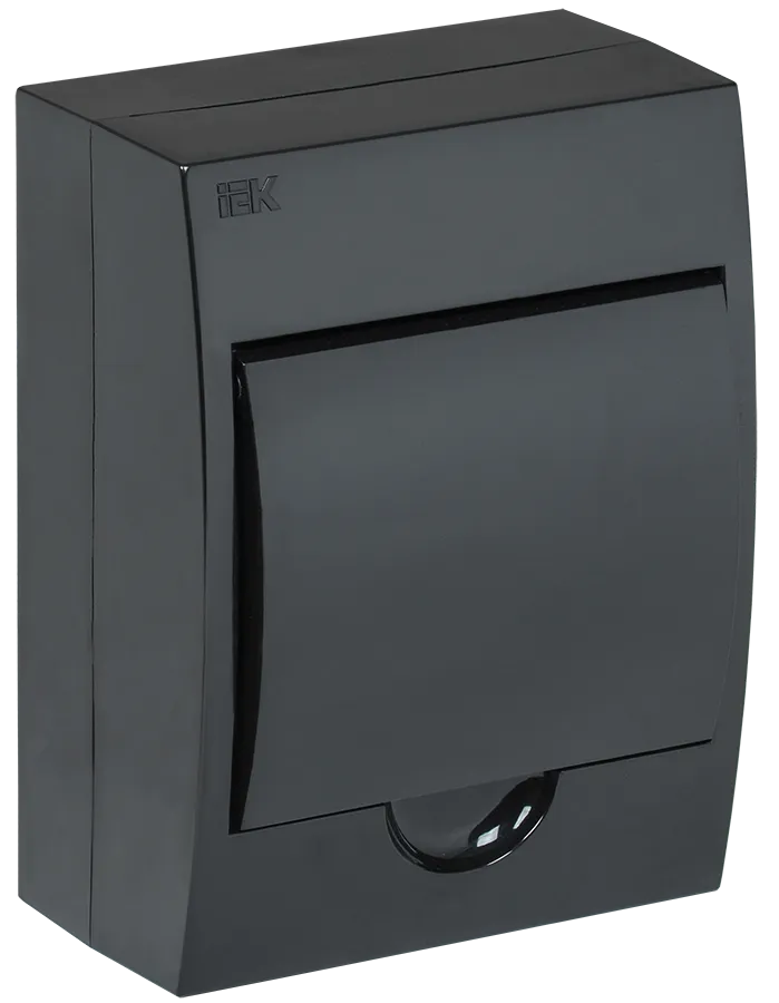 KREPTA 3 Корпус пластиковый ЩРН-П-6 IP41 черный IEK