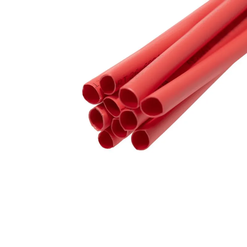 Трубка термоусаживаемая СТТК (3:1) двустенная клеевая 6,0/2,0мм, красная, упаковка 10 шт. по 1м REXANT - Фото 5