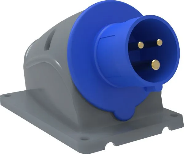 MAGNUM Вилка стационарная ССИ-513 16А-6ч/200-250В 2P+PE IP44 IEK PSN51-016-3