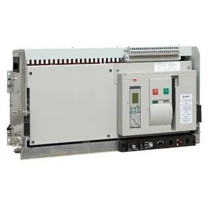 ВА-45 5000/5000А 3P 120кА выкат., корзина, гориз., ETU(220В AC) LCD ModBus-RTU, мп/нр/вкл.к.(220В AC), ав/доп. 1CO/1NC,1NO,4CO mccb45-5000-5000v-v2