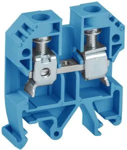 Клемма винтовая КВИ-10мм2 синяя IEK 