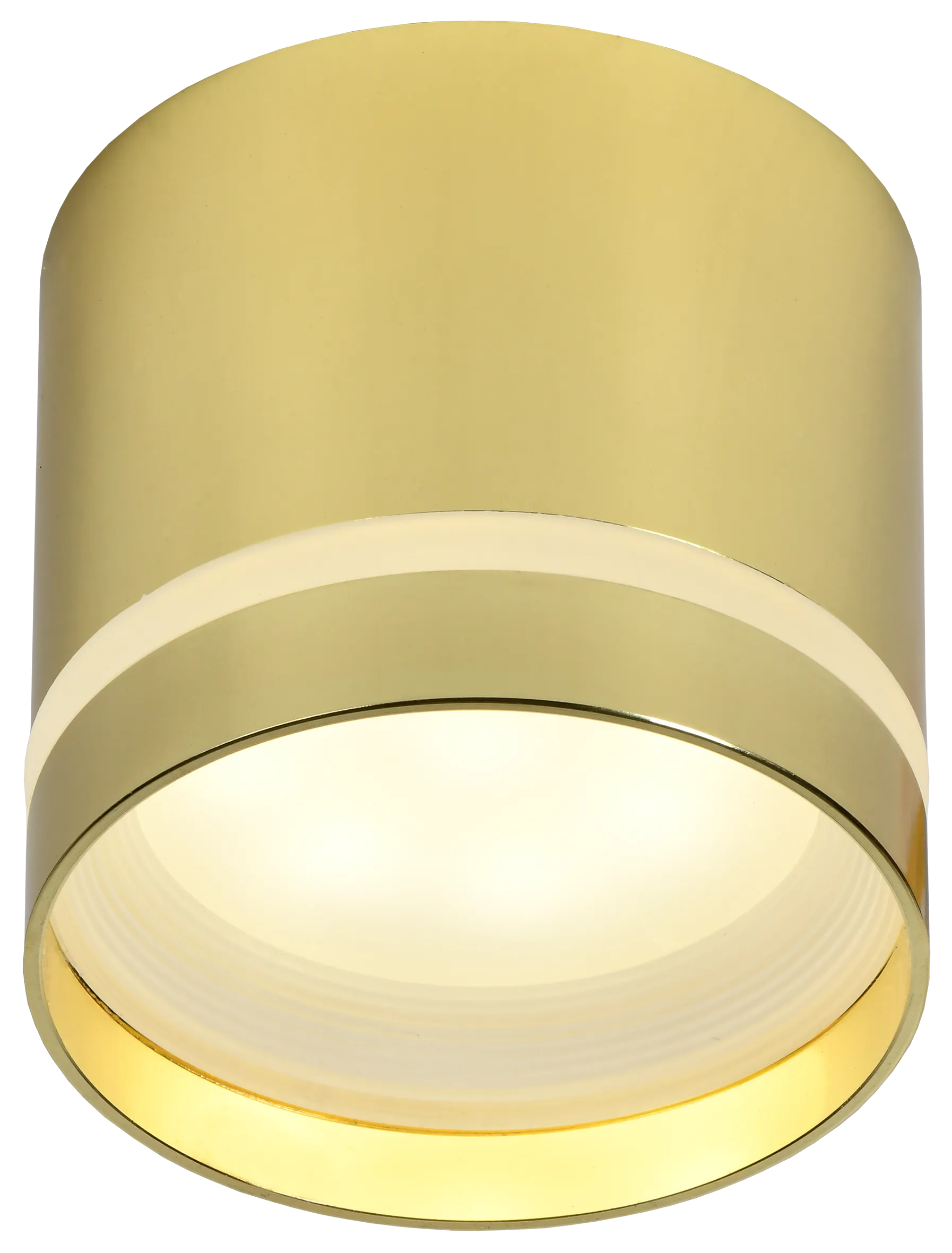 LIGHTING Светильник 4016 накладной потолочный под лампу GX53 золото IEK - Фото 5