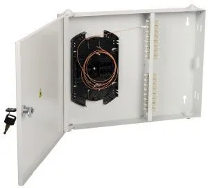 ITK Оптический настенный распределительный кросс укомплектованный: LC (Duplex) 12шт, (OM3) FOBX16-N-12LCUD03