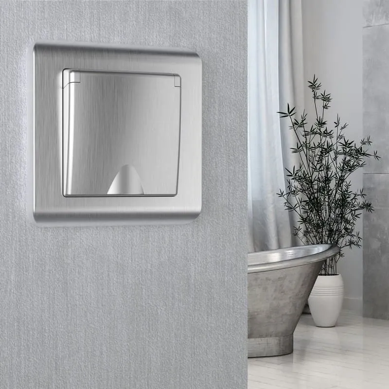 Рамка на 1 пост Stream (серебряный) Werkel - Фото 3