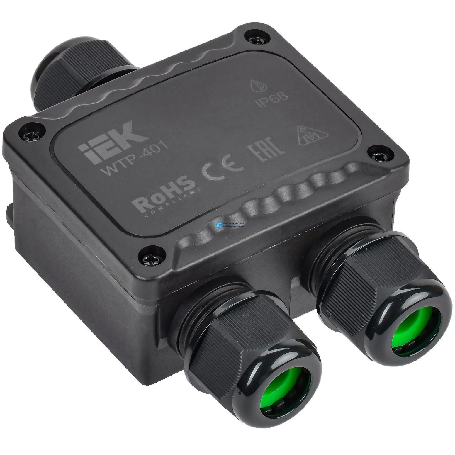 Коробка распределительная герметичная WTP-401 3 ввода IP68 IEK