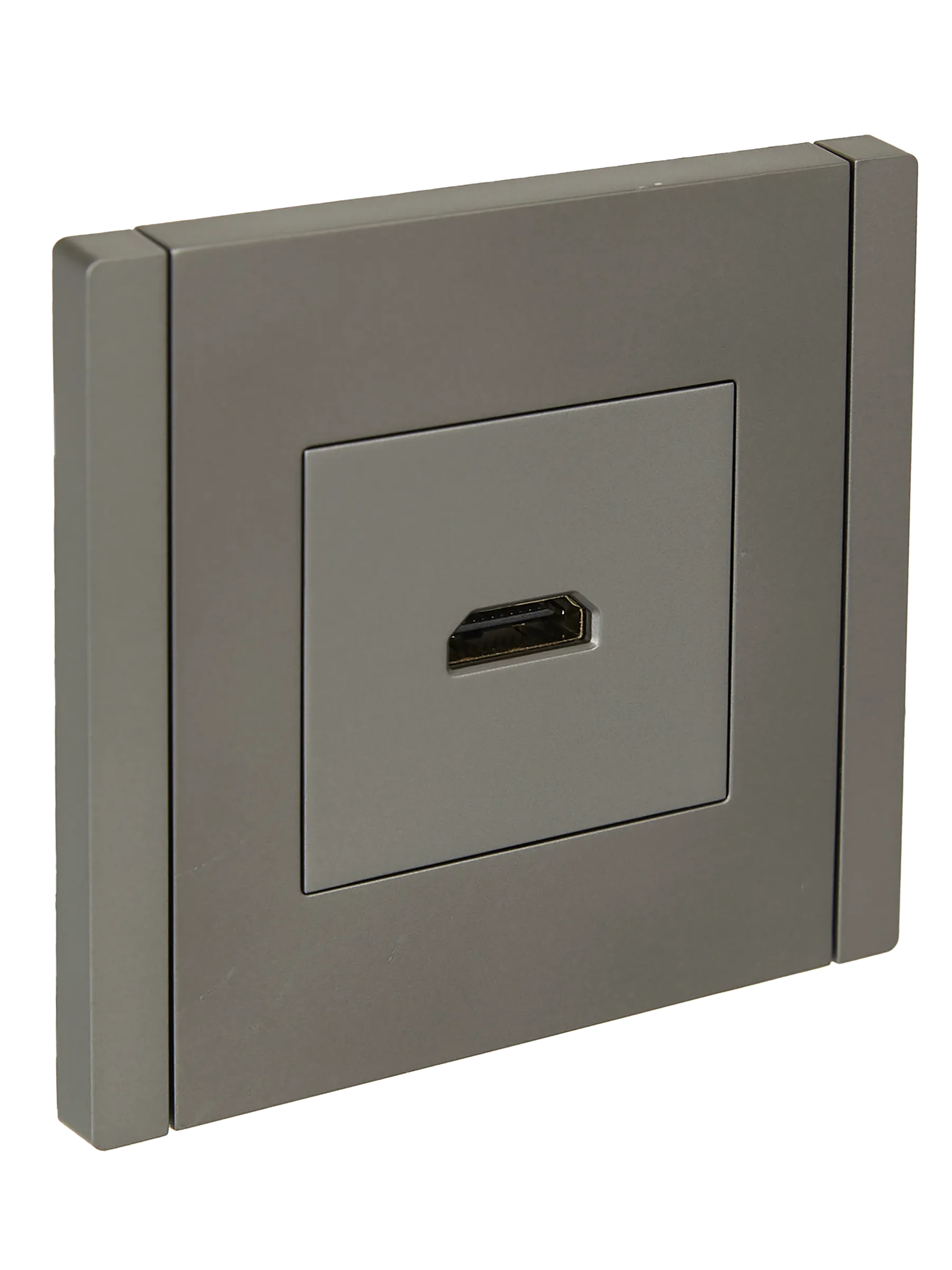 FORTE&PIANO Розетка HDMI FP540 сталь IEK FP-H10-K46