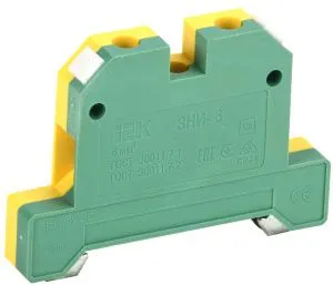 Зажим наборный ЗНИ-6PEN 6мм2 (JXB-земля) IEK 