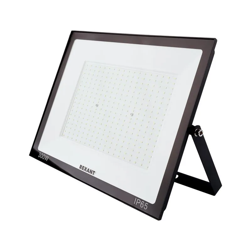 Прожектор светодиодный СДО 300Вт 24000Лм 6500К холодный свет, черный корпус REXANT - Фото 2
