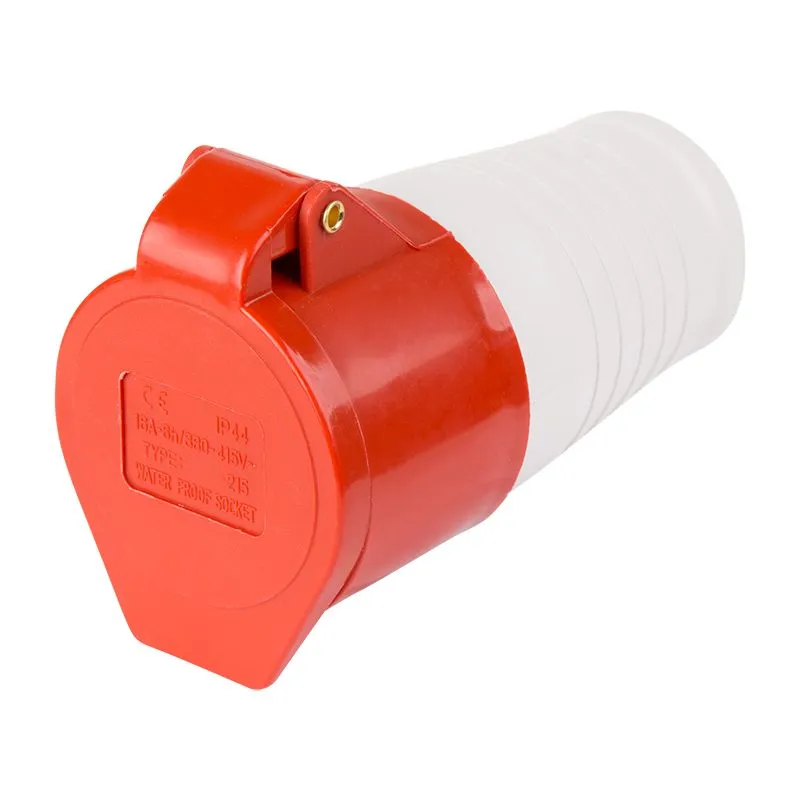 Розетка 215 переносная 3Р+РЕ+N 16А 380В IP44 REXANT - Фото 2