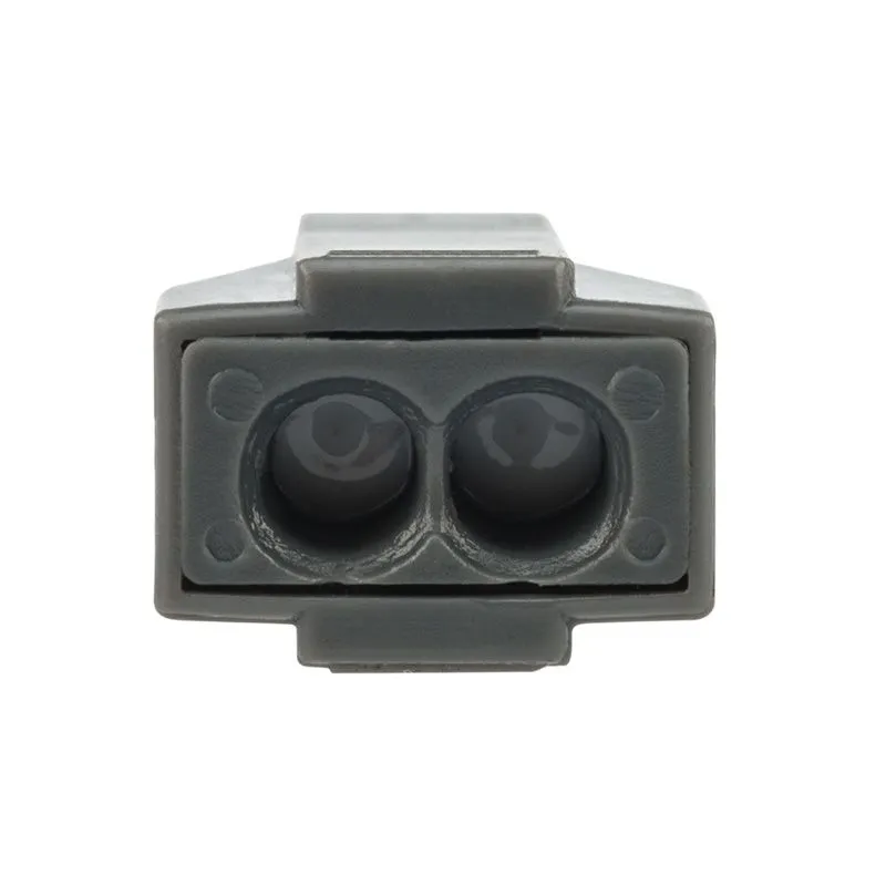 Экспресс-клемма с пастой СМК 773-302, 2-проводная до 2,5 мм², серая (100 шт/уп) REXANT - Фото 2