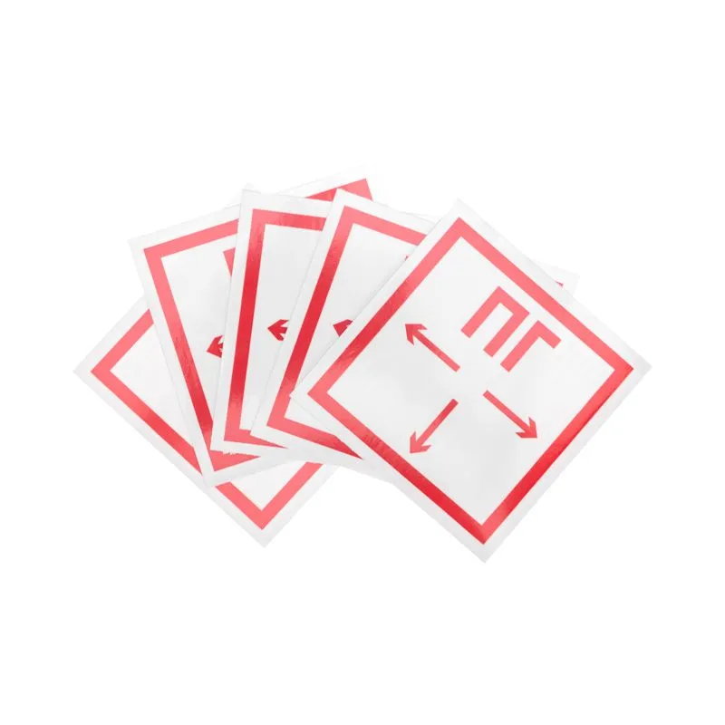 Наклейка знак пожарной безопасности "Пожарный гидрант"100*100 мм REXANT - Фото 2