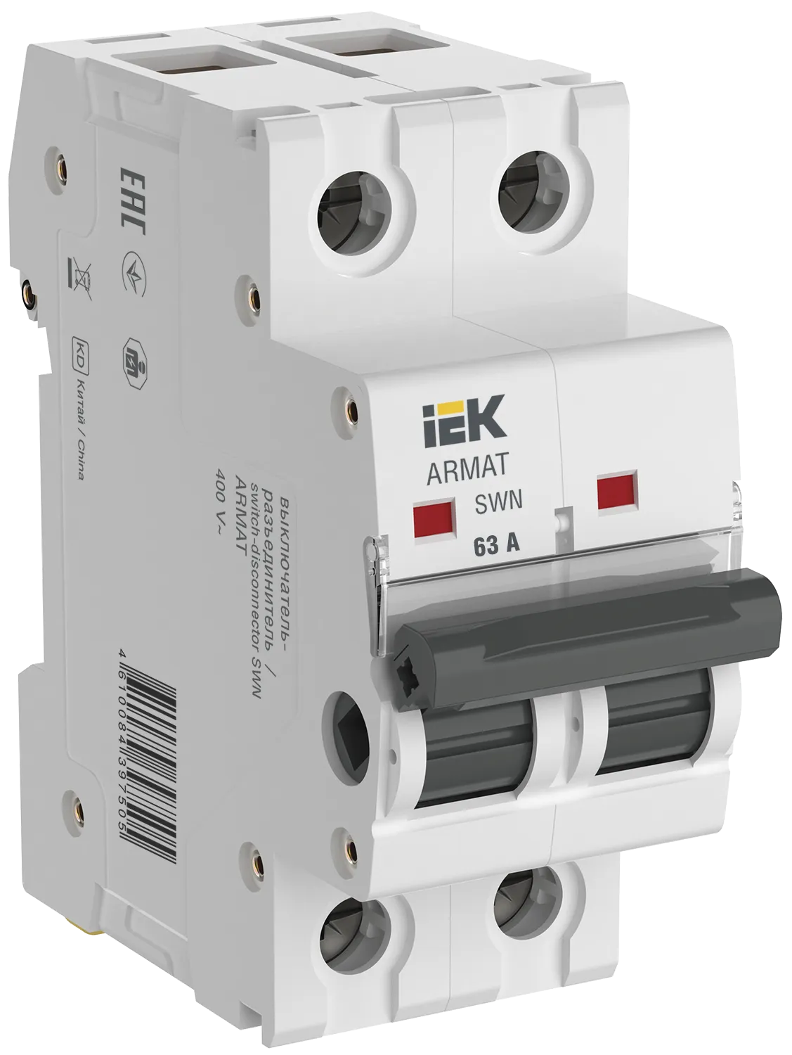 ARMAT Выключатель-разъединитель SWN 2P 63А IEK