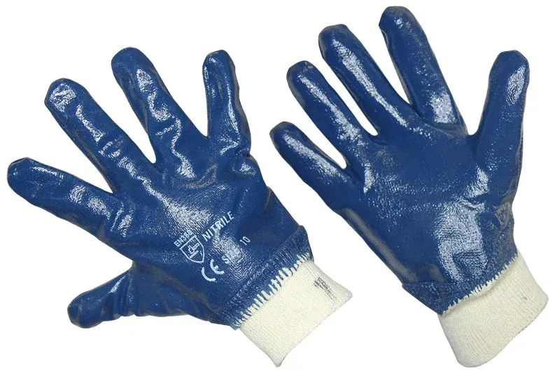 Перчатки х/б с нитриловым покрытием, подкладка 100 % хлопок