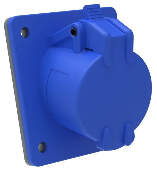 MAGNUM Розетка встраиваемая ССИ-413 16А-6ч/200-250В 2P+PE IP44 IEK PSN41-016-3