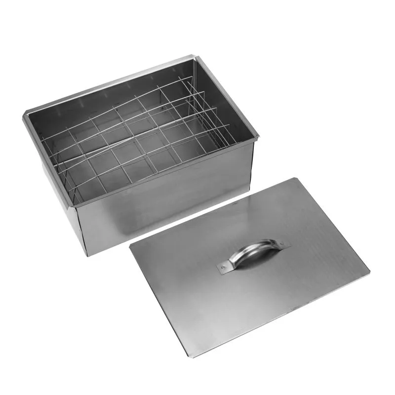 Коптильня Гурман-2 400х280х180мм, двухуровневая, в гофрокартонной коробке СОКОЛ - Фото 2