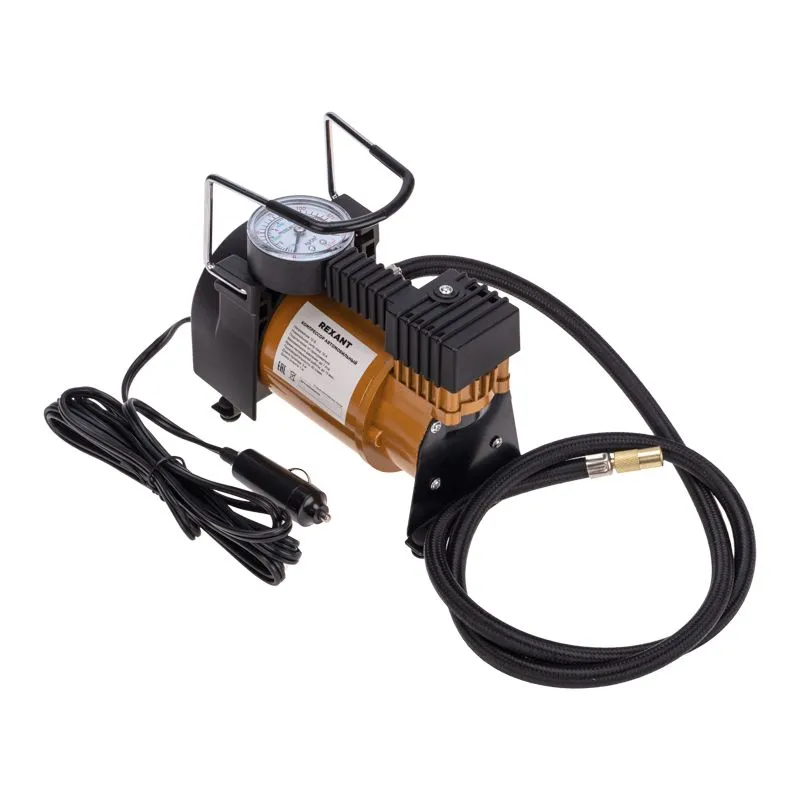 Компрессор автомобильный (40л/мин, 7 АТМ) REXANT - Фото 4