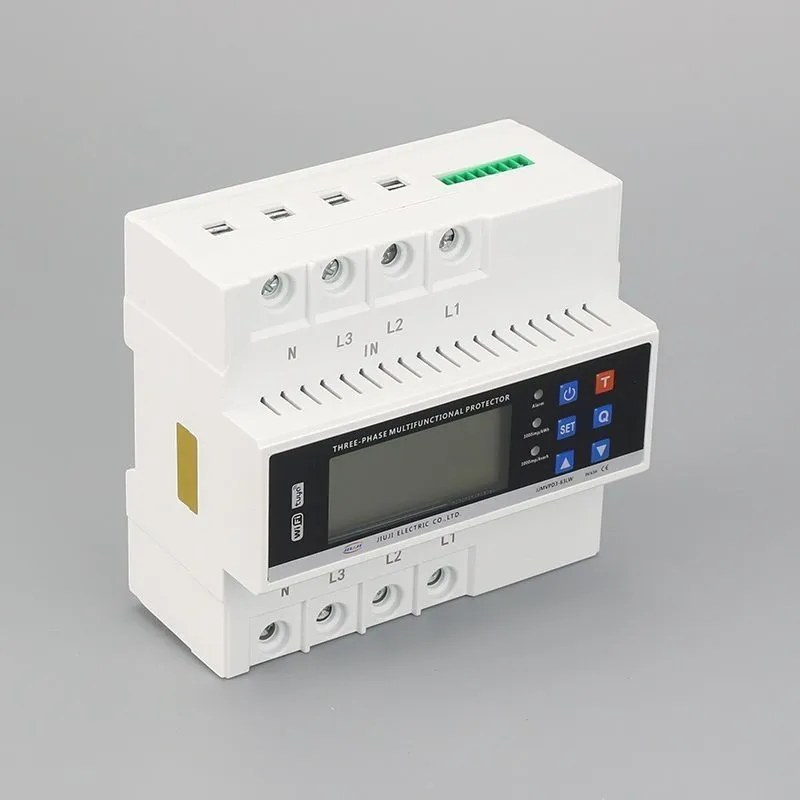 Трехфазное реле напряжения и тока с дисплеем 63A - Фото 11