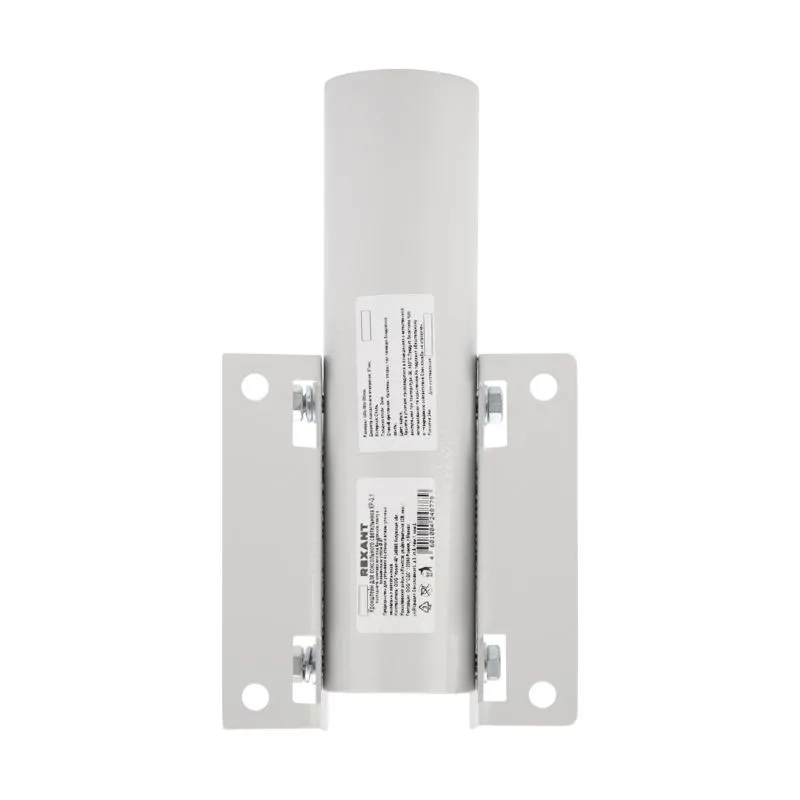 Кронштейн накладной / под бандажную ленту с переменным углом белый (230х150х150, Ø 51) REXANT  арт.607-300; 607-301;607-303 - Фото 5