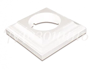 Рамка одноместная "Престиж" белая, для наружного и внутреннего монтажа, ТМ "МезонинЪ" GE70706-01 GE70706-01