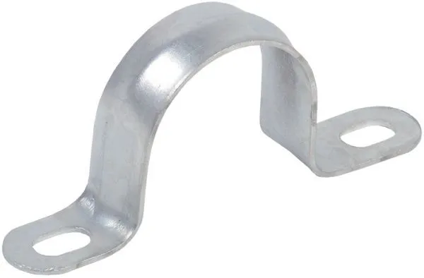 Скоба металлическая двухлапковая d=19-20мм IEK