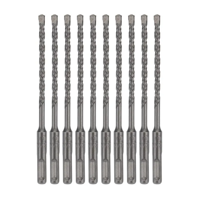 Бур по бетону 6x160x100мм SDS PLUS (10 шт) KRANZ - Фото 3