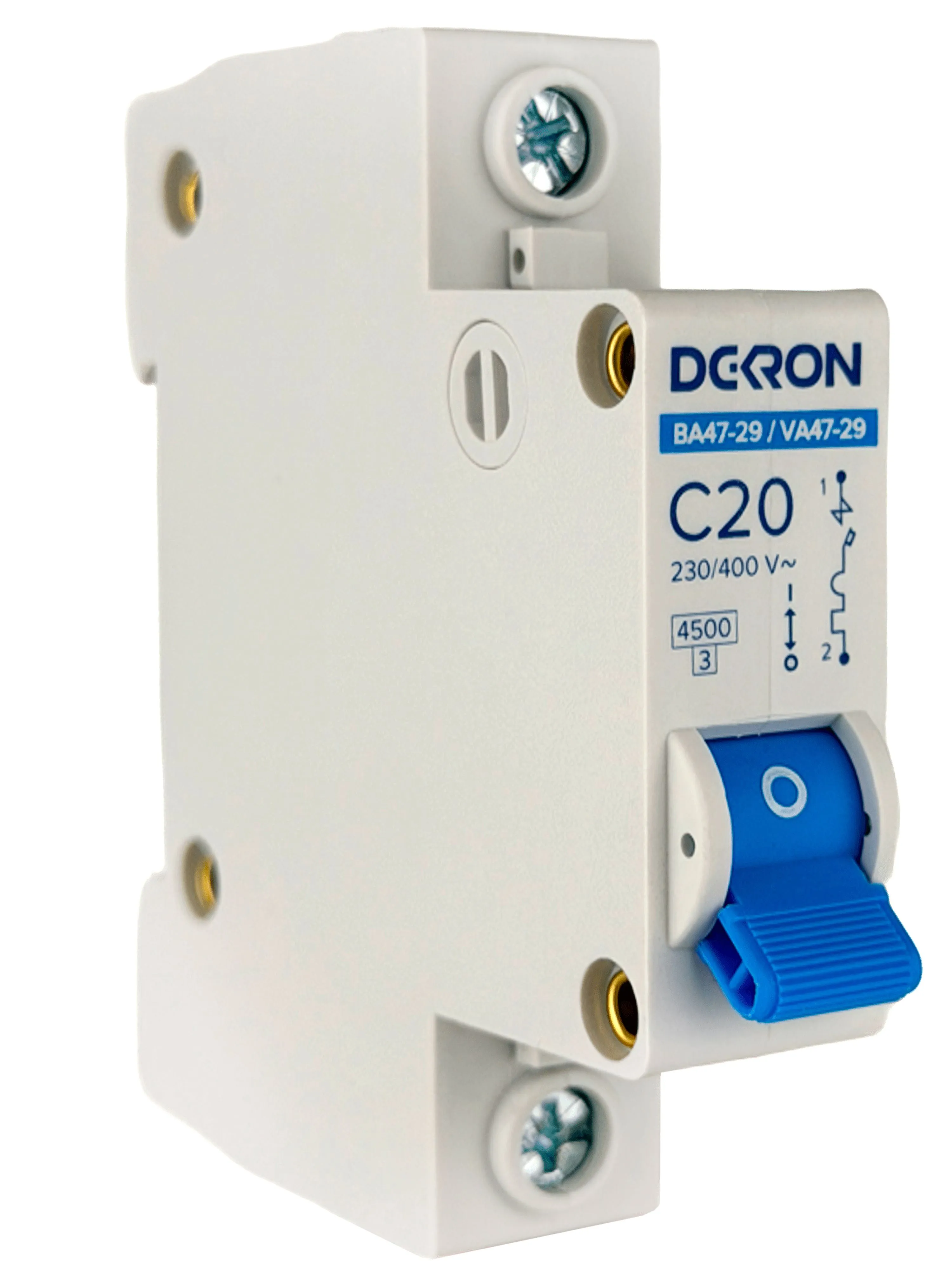 Автоматический выключатель ВА47-29 1P С20A 4,5кА - Фото 4