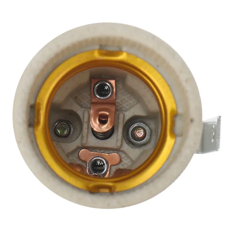 Патрон керамический E27 с держателем REXANT - Фото 3